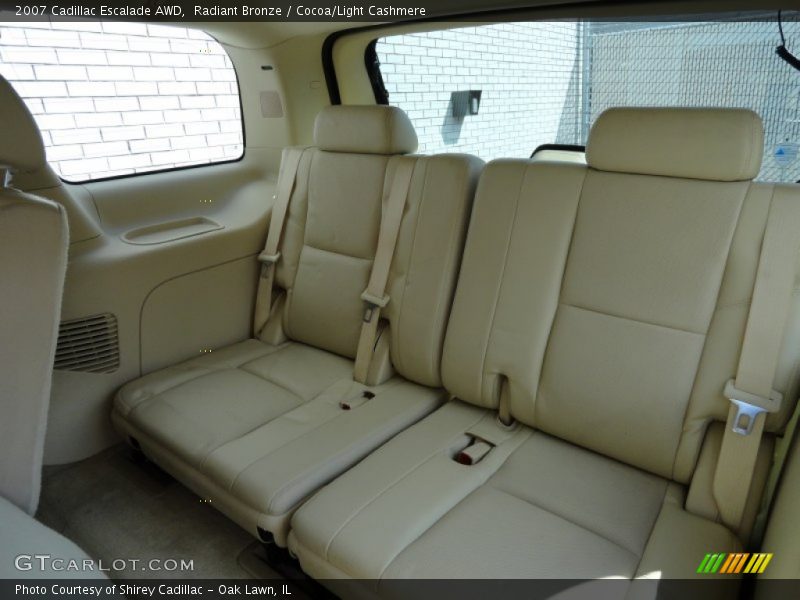 Radiant Bronze / Cocoa/Light Cashmere 2007 Cadillac Escalade AWD