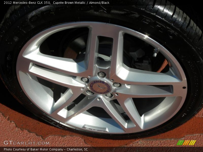Cuprite Brown Metallic / Almond/Black 2012 Mercedes-Benz GLK 350