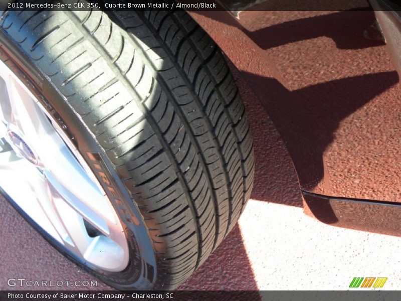 Cuprite Brown Metallic / Almond/Black 2012 Mercedes-Benz GLK 350