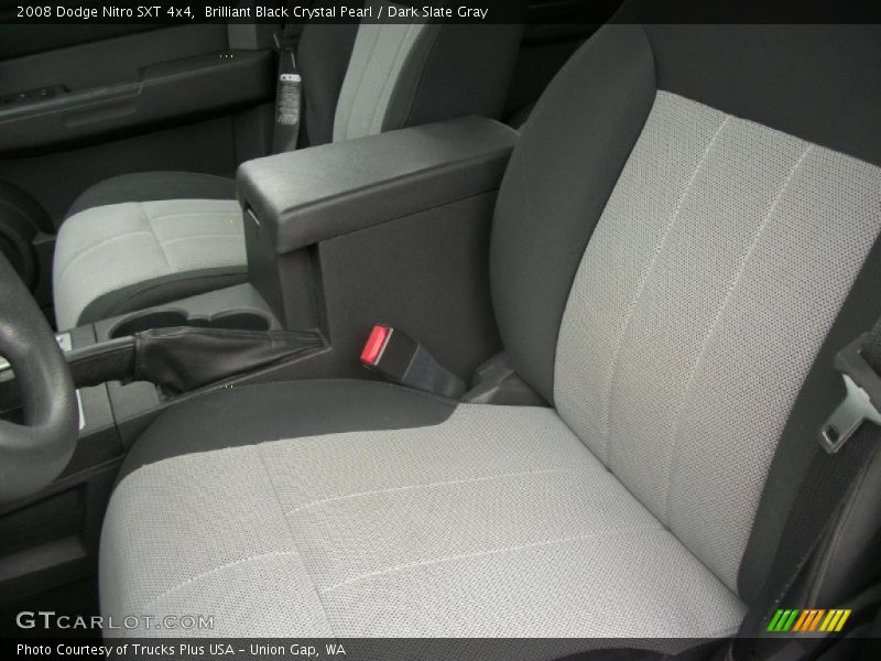 Brilliant Black Crystal Pearl / Dark Slate Gray 2008 Dodge Nitro SXT 4x4