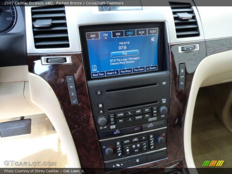 Radiant Bronze / Cocoa/Light Cashmere 2007 Cadillac Escalade AWD