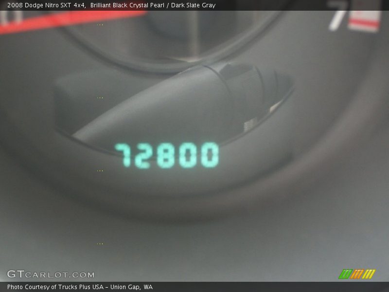 Brilliant Black Crystal Pearl / Dark Slate Gray 2008 Dodge Nitro SXT 4x4