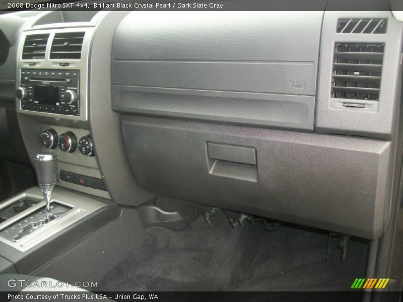 Brilliant Black Crystal Pearl / Dark Slate Gray 2008 Dodge Nitro SXT 4x4
