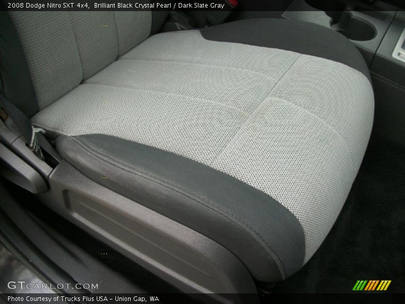 Brilliant Black Crystal Pearl / Dark Slate Gray 2008 Dodge Nitro SXT 4x4