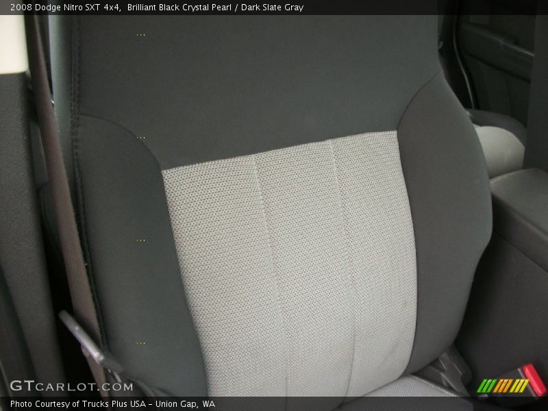 Brilliant Black Crystal Pearl / Dark Slate Gray 2008 Dodge Nitro SXT 4x4