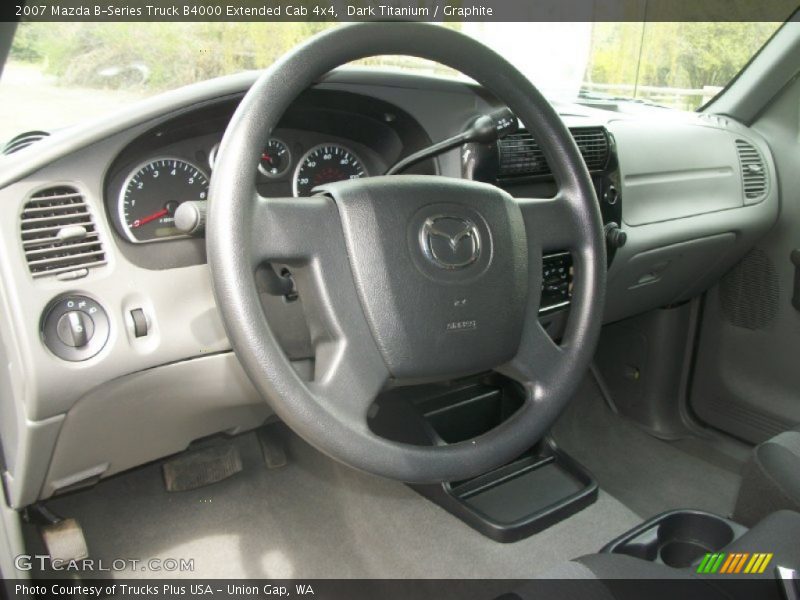  2007 B-Series Truck B4000 Extended Cab 4x4 Steering Wheel