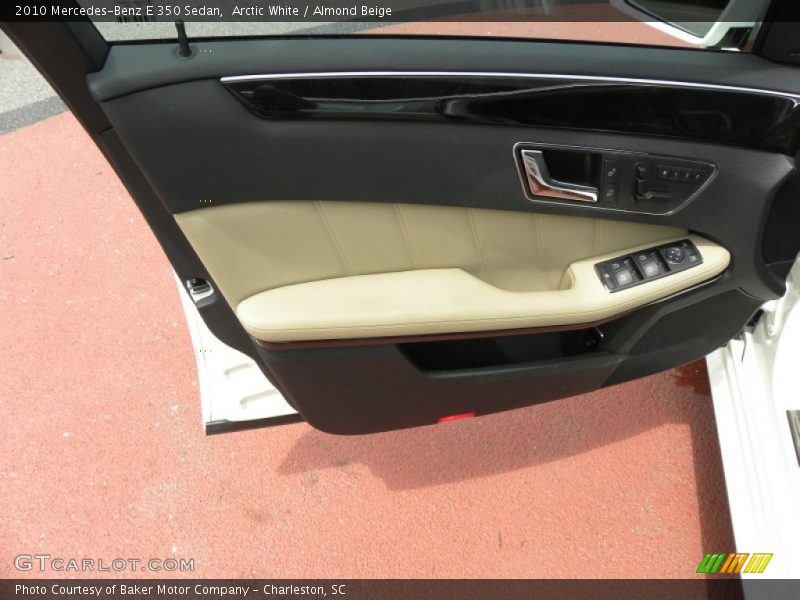 Arctic White / Almond Beige 2010 Mercedes-Benz E 350 Sedan