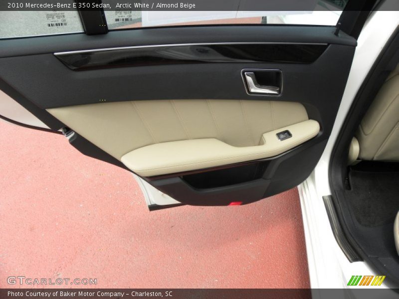 Arctic White / Almond Beige 2010 Mercedes-Benz E 350 Sedan