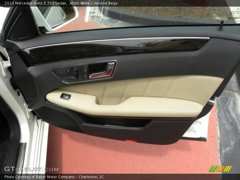Arctic White / Almond Beige 2010 Mercedes-Benz E 350 Sedan