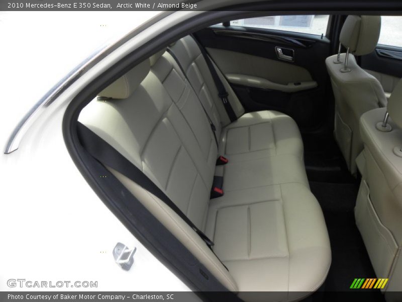Arctic White / Almond Beige 2010 Mercedes-Benz E 350 Sedan