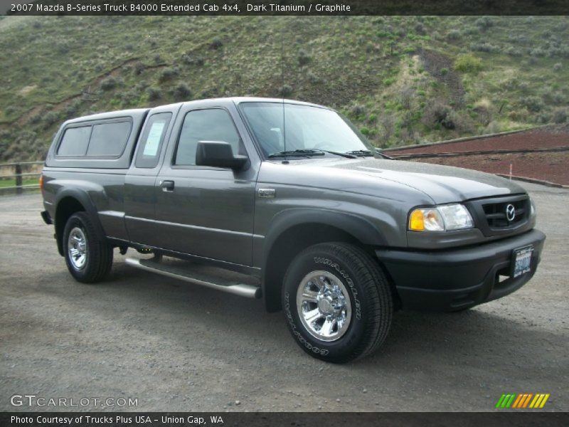 Front 3/4 View of 2007 B-Series Truck B4000 Extended Cab 4x4