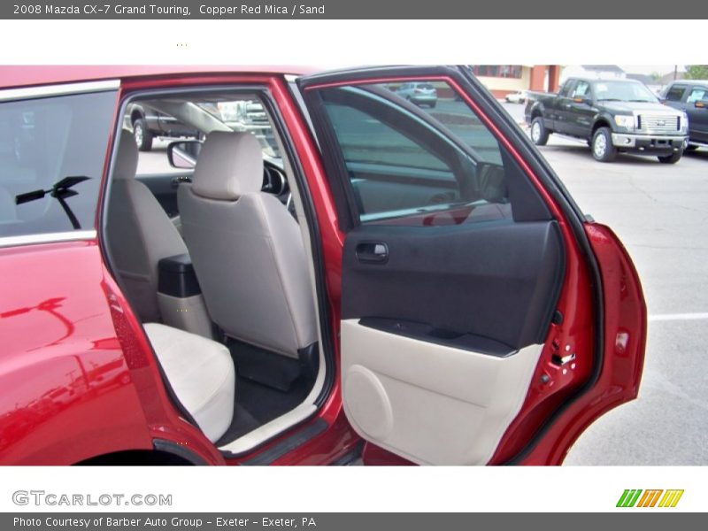 Copper Red Mica / Sand 2008 Mazda CX-7 Grand Touring