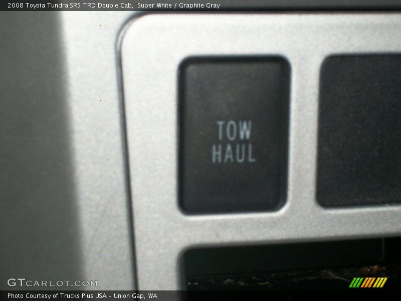 Super White / Graphite Gray 2008 Toyota Tundra SR5 TRD Double Cab
