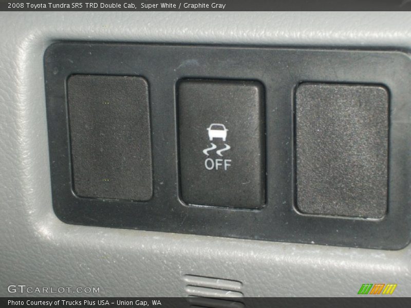 Super White / Graphite Gray 2008 Toyota Tundra SR5 TRD Double Cab