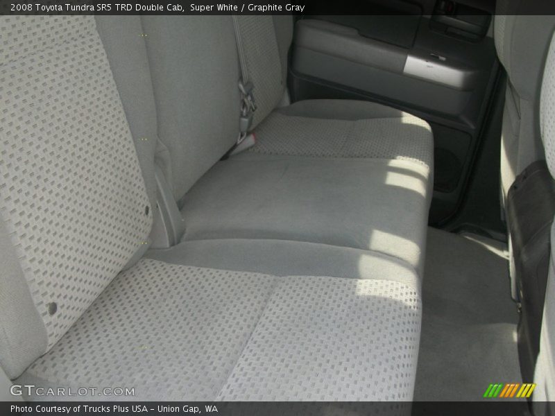 Super White / Graphite Gray 2008 Toyota Tundra SR5 TRD Double Cab