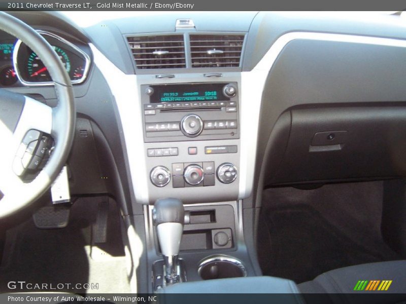 Gold Mist Metallic / Ebony/Ebony 2011 Chevrolet Traverse LT
