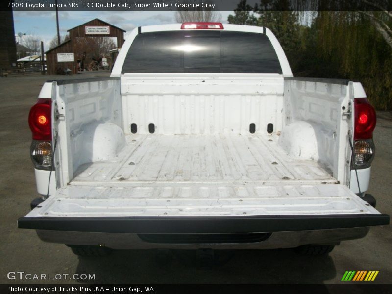 Super White / Graphite Gray 2008 Toyota Tundra SR5 TRD Double Cab