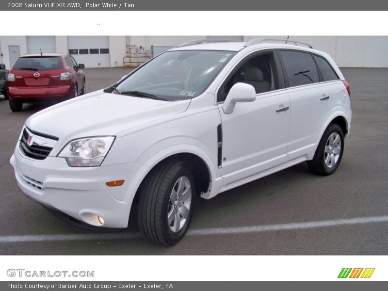 Polar White / Tan 2008 Saturn VUE XR AWD