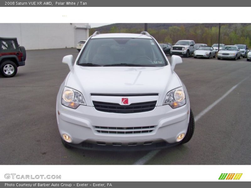 Polar White / Tan 2008 Saturn VUE XR AWD