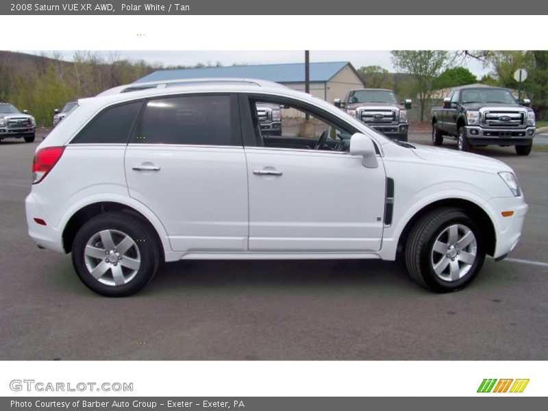 Polar White / Tan 2008 Saturn VUE XR AWD