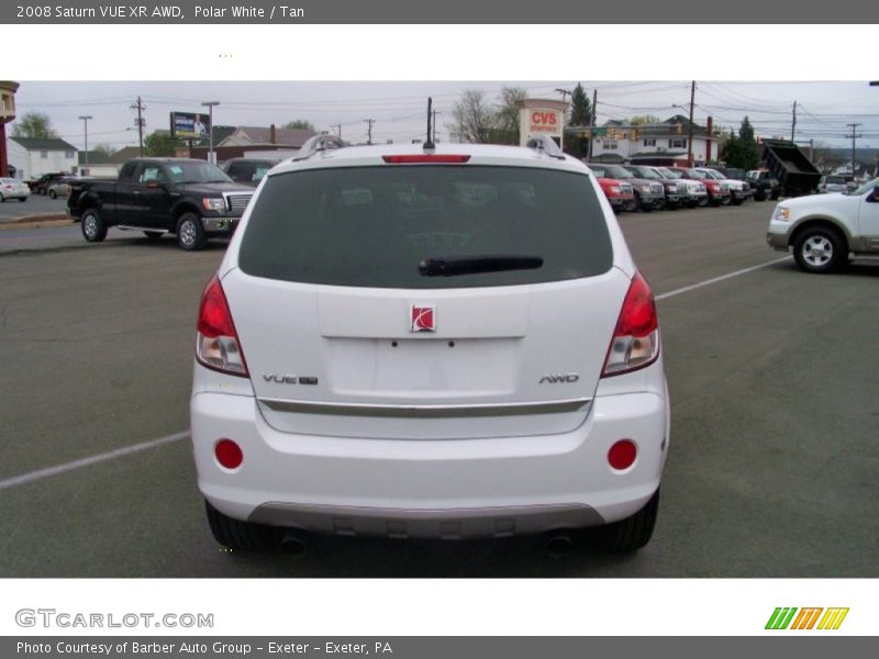 Polar White / Tan 2008 Saturn VUE XR AWD