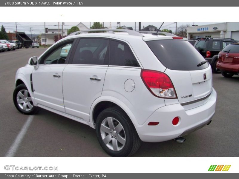 Polar White / Tan 2008 Saturn VUE XR AWD