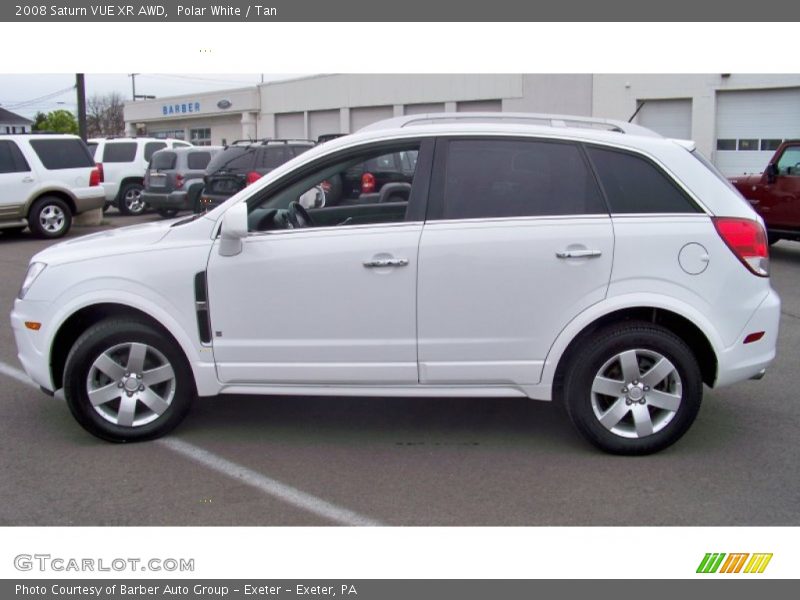Polar White / Tan 2008 Saturn VUE XR AWD