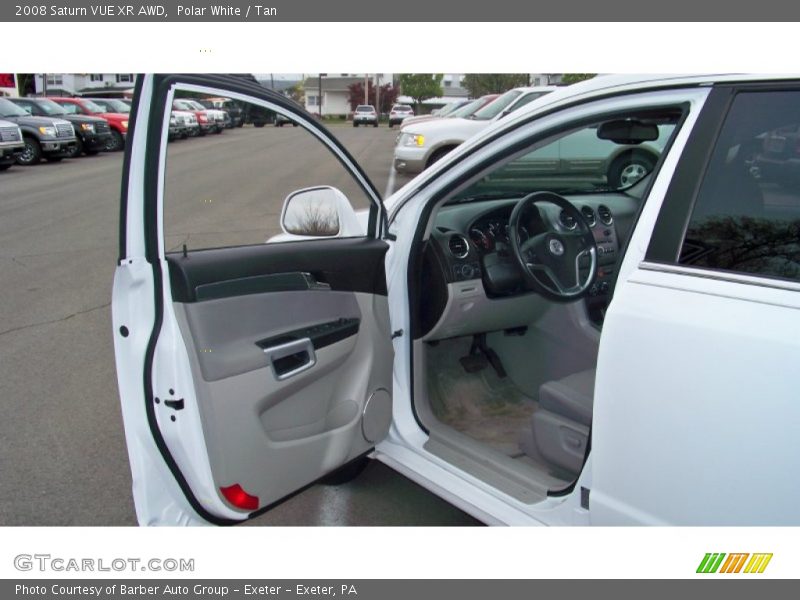 Polar White / Tan 2008 Saturn VUE XR AWD