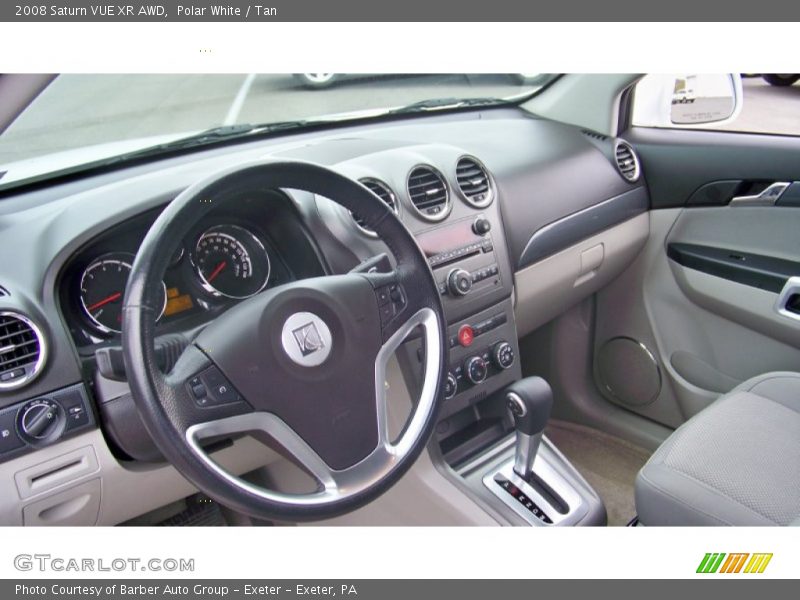 Polar White / Tan 2008 Saturn VUE XR AWD