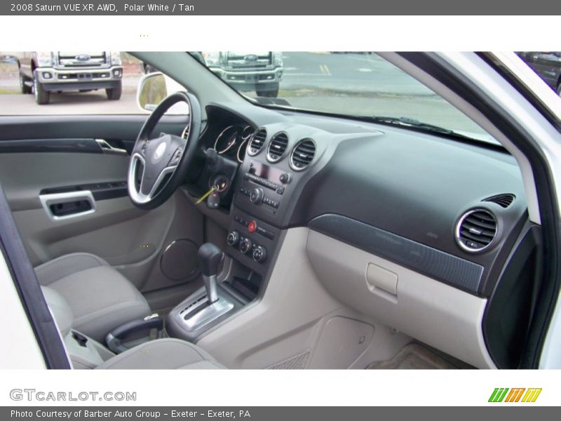 Polar White / Tan 2008 Saturn VUE XR AWD