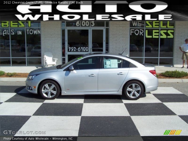 Silver Ice Metallic / Jet Black 2012 Chevrolet Cruze LT/RS