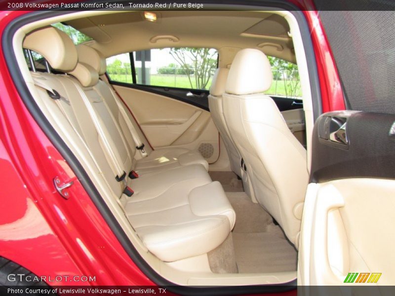 Tornado Red / Pure Beige 2008 Volkswagen Passat Komfort Sedan