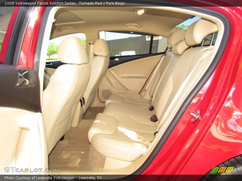 Tornado Red / Pure Beige 2008 Volkswagen Passat Komfort Sedan
