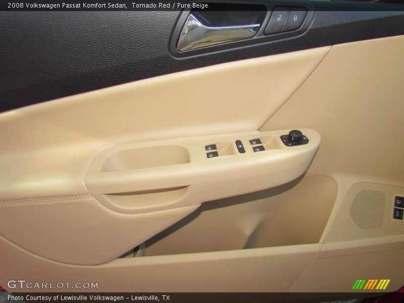 Tornado Red / Pure Beige 2008 Volkswagen Passat Komfort Sedan