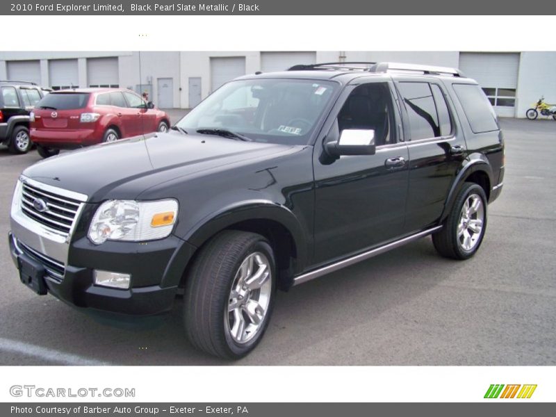 Black Pearl Slate Metallic / Black 2010 Ford Explorer Limited