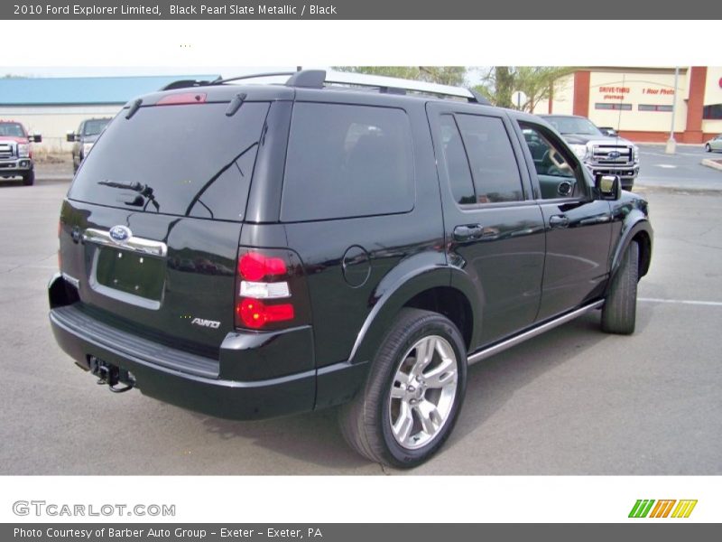 Black Pearl Slate Metallic / Black 2010 Ford Explorer Limited
