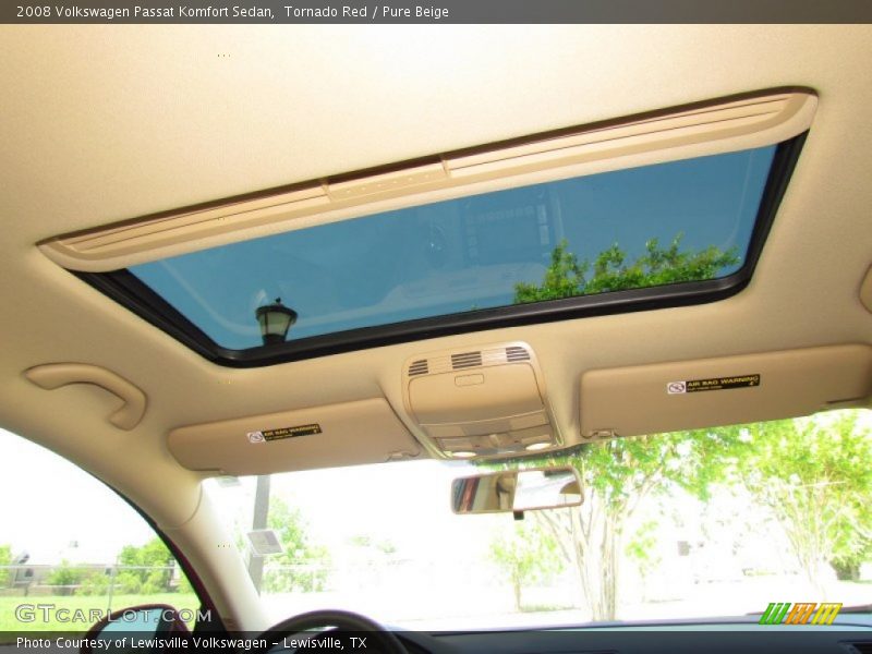 Tornado Red / Pure Beige 2008 Volkswagen Passat Komfort Sedan
