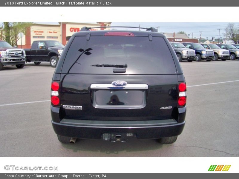 Black Pearl Slate Metallic / Black 2010 Ford Explorer Limited