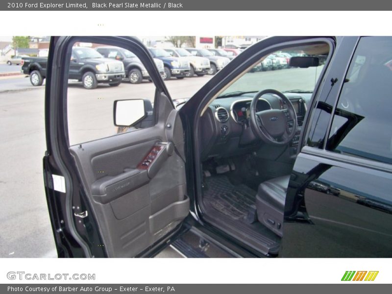 Black Pearl Slate Metallic / Black 2010 Ford Explorer Limited
