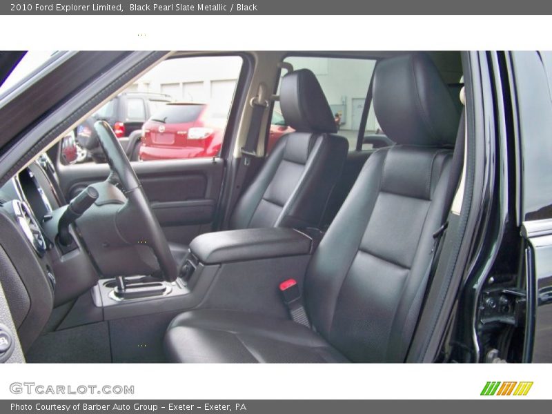  2010 Explorer Limited Black Interior
