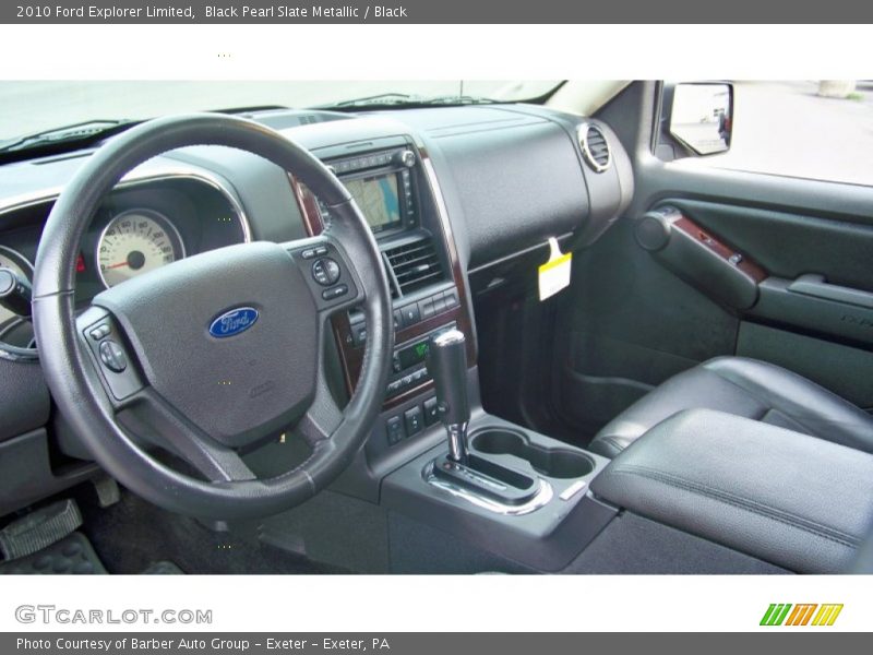  2010 Explorer Limited Black Interior