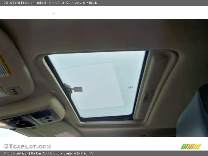 Black Pearl Slate Metallic / Black 2010 Ford Explorer Limited