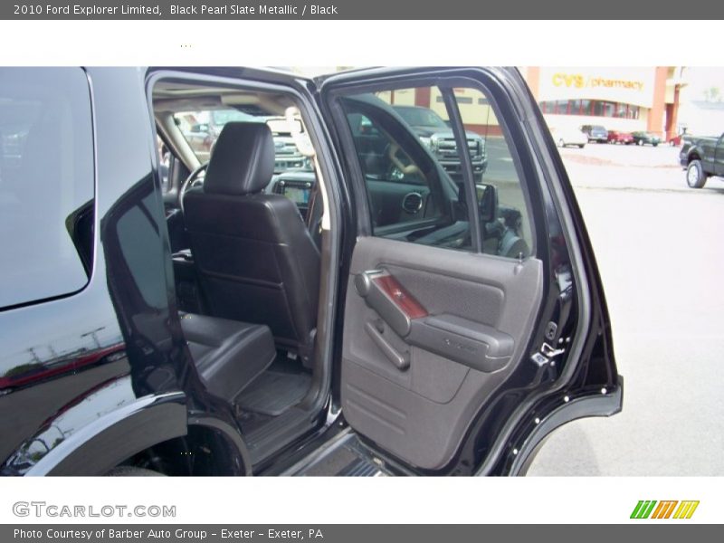 Black Pearl Slate Metallic / Black 2010 Ford Explorer Limited