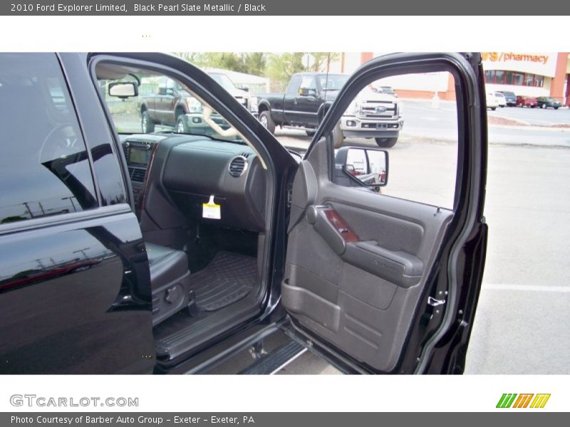 Black Pearl Slate Metallic / Black 2010 Ford Explorer Limited