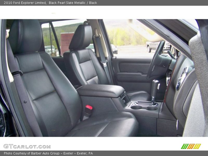 Black Pearl Slate Metallic / Black 2010 Ford Explorer Limited