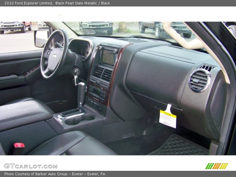 Black Pearl Slate Metallic / Black 2010 Ford Explorer Limited