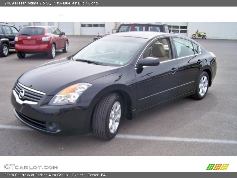 Navy Blue Metallic / Blond 2009 Nissan Altima 2.5 SL