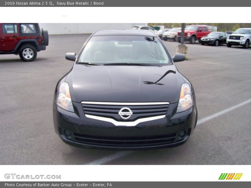 Navy Blue Metallic / Blond 2009 Nissan Altima 2.5 SL