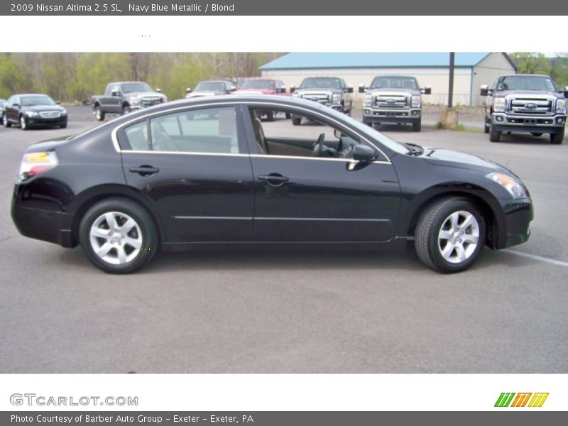 Navy Blue Metallic / Blond 2009 Nissan Altima 2.5 SL