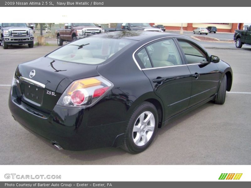 Navy Blue Metallic / Blond 2009 Nissan Altima 2.5 SL